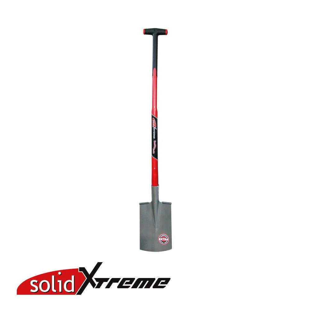 SOLID XTREME Bêche à rebords - modèle Brabant, 280 mm, F5500 manche-T fibre- 900 mm