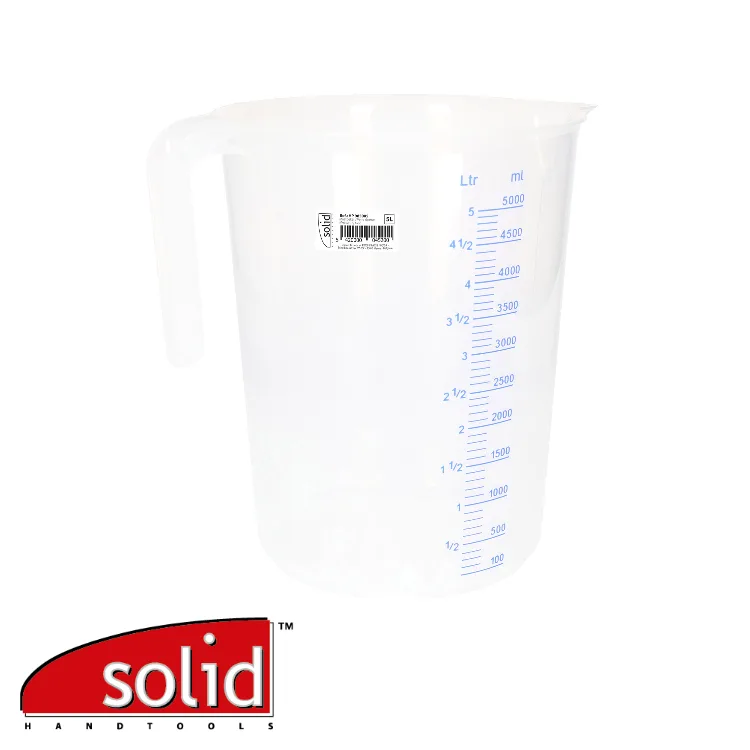 Verre doseur - plastique - 5 L - SOLID