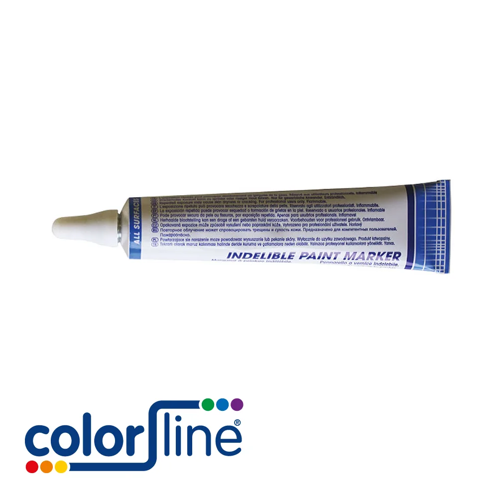 Tube marqueur - COLORBOY, blanc - 3 mm - COLOR LINE