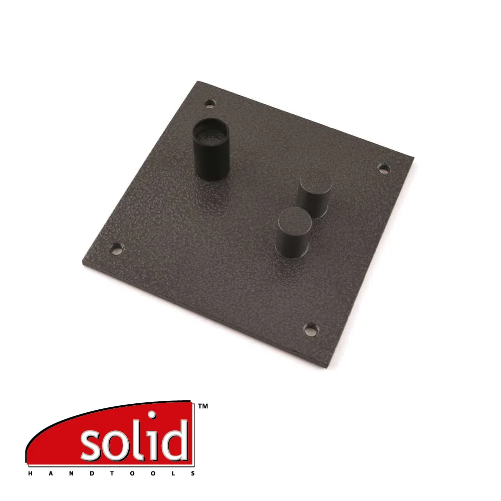 Forme à couder - pour fer à béton, max. Ø 16 mm - 180 x 180 mm - SOLID