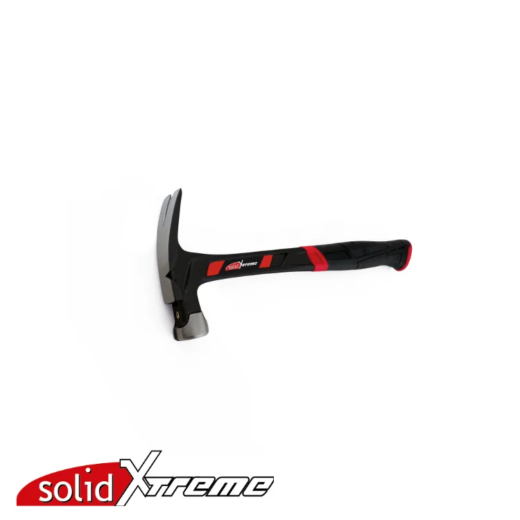 Marteau de coffreur - droit, forgé monobloc - 600 gr - SOLID XTREME