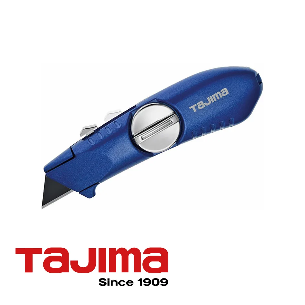 TAJIMA Cutter - V-REX, lame auto-retractable, incl. 3 lames trapèze - 60 x 0,70 mm