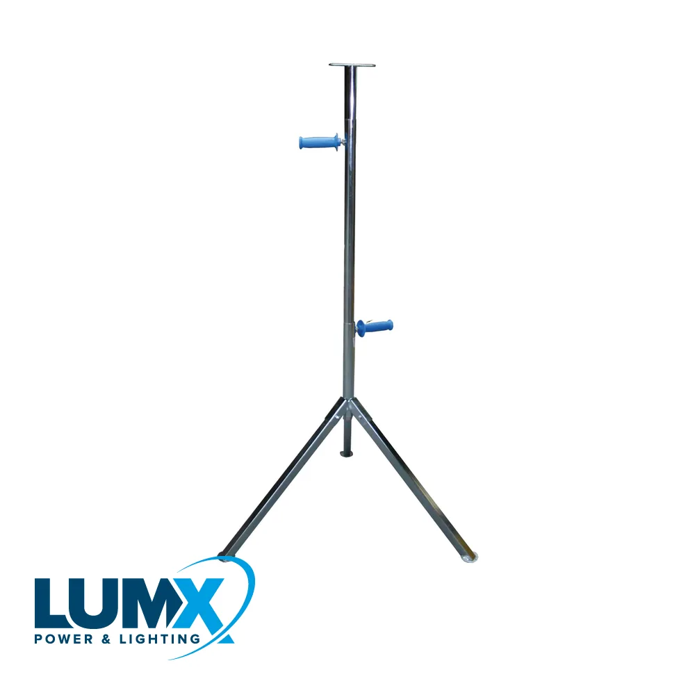 Trépied - pour lampe de chantier - 1,09 -> 2,75 m - LUMX