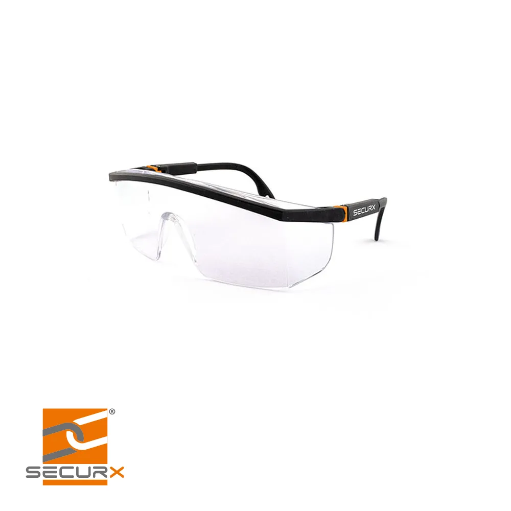 Lunettes de sécurité - IZAR CLEAR, PC+, AS, UV - SECURX