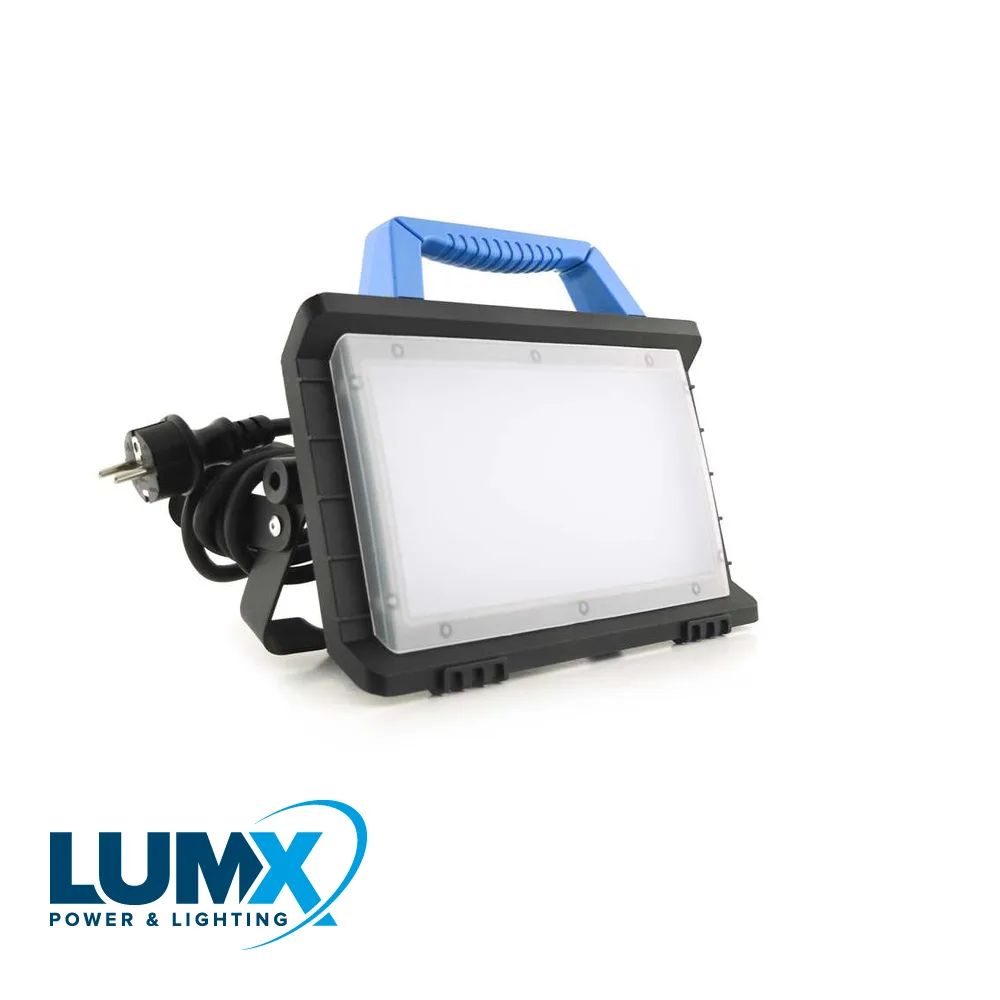 Lampe de chantier LED - GALAXY COMPACT, 24 W, IP 54 - H07RN-F, 3 m - LUMX