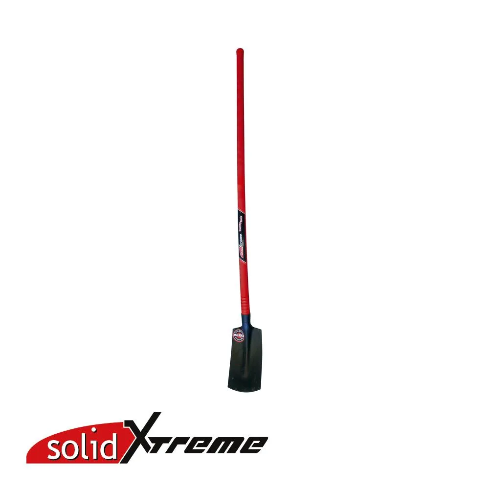 SOLID XTREME Pelle pose câble - trempée extra, 150 mm, manche fibre, Ø 39 mm - 1350 mm