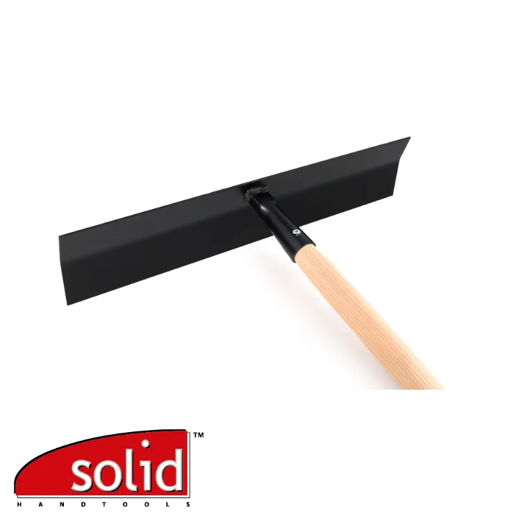 SOLID Egalisateur - pour béton, bitume, manche bois, 1500 mm, Ø 28 mm - 480 mm