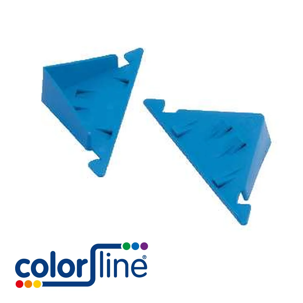 Tendeurs de cordeaux - pour briques, bleu, prix par paire - COLOR LINE