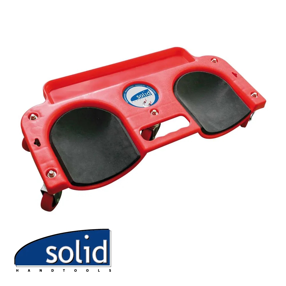 Planche avec genouillières - comfort foam, 5 roues - SOLID