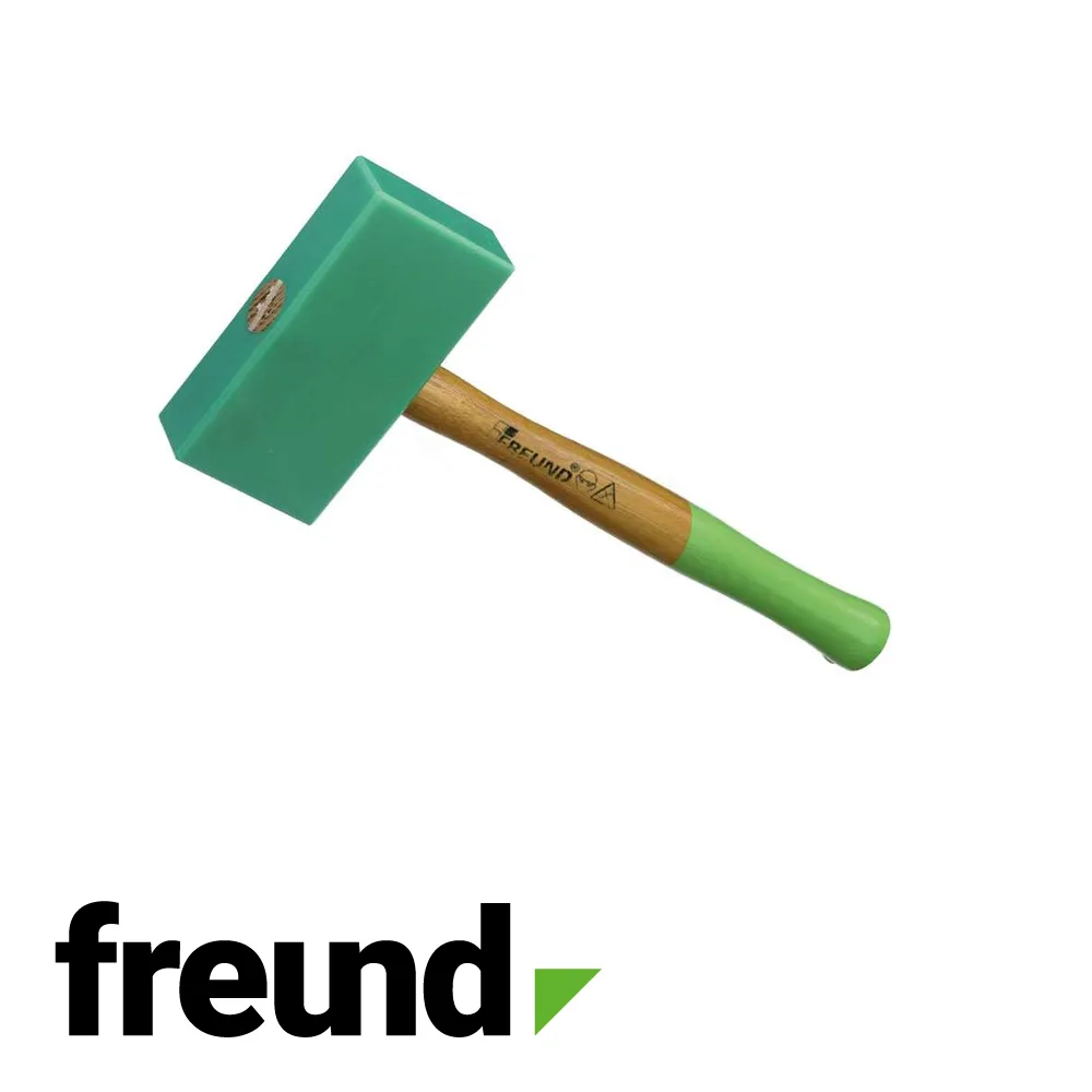 Maillet - PVC, embout carré - 550 gr - FREUND