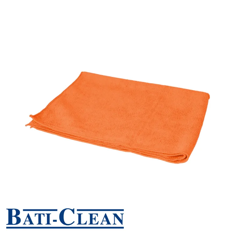 Chiffons en microfibre - orange, prix par 10 pc. - 500 x 700 mm - BATI-CLEAN