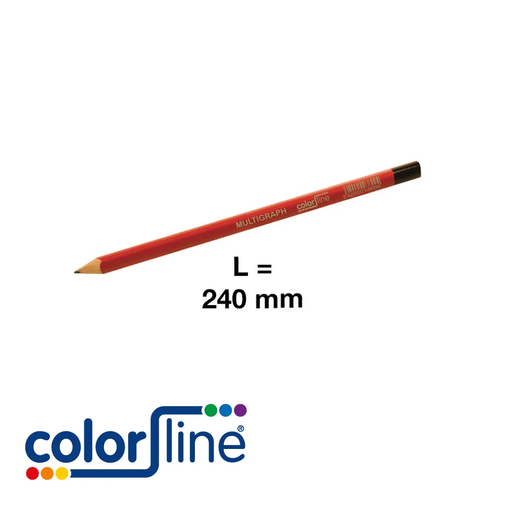 Crayon multigraph - PRO 616, prix par 2 pc. - 240 mm - COLOR LINE