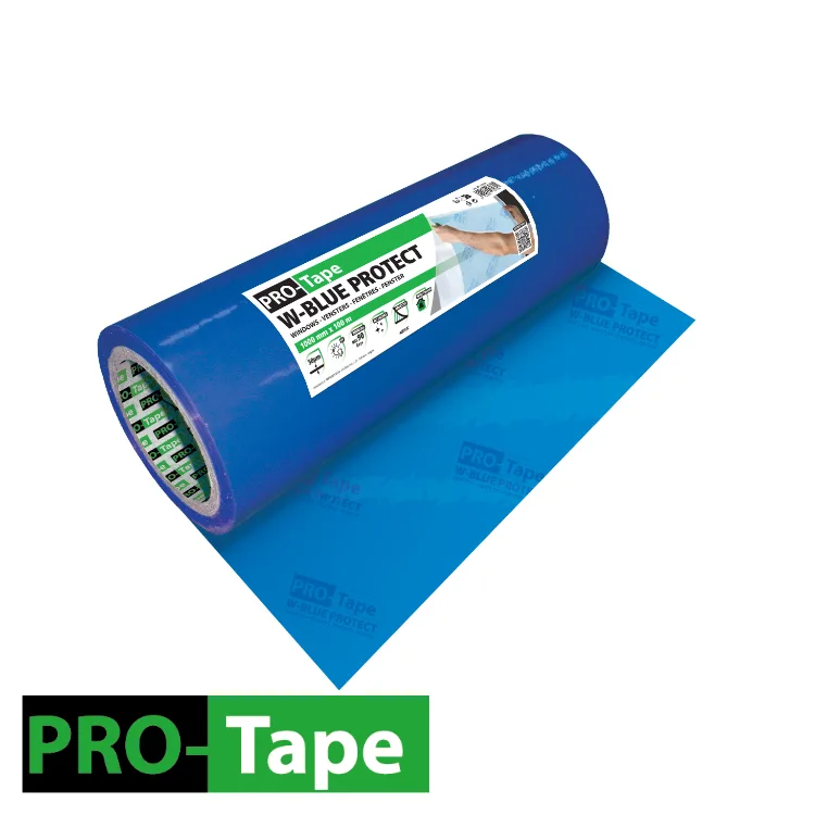 PRO-TAPE Film de protection - W-BLUE PROTECT, bleu - 500 mm x 100 m (EX DT 361050)