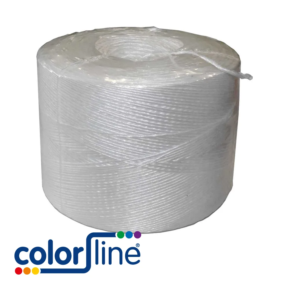 Ficelle d’emballage - PP, blanche - 1800 m - COLOR LINE