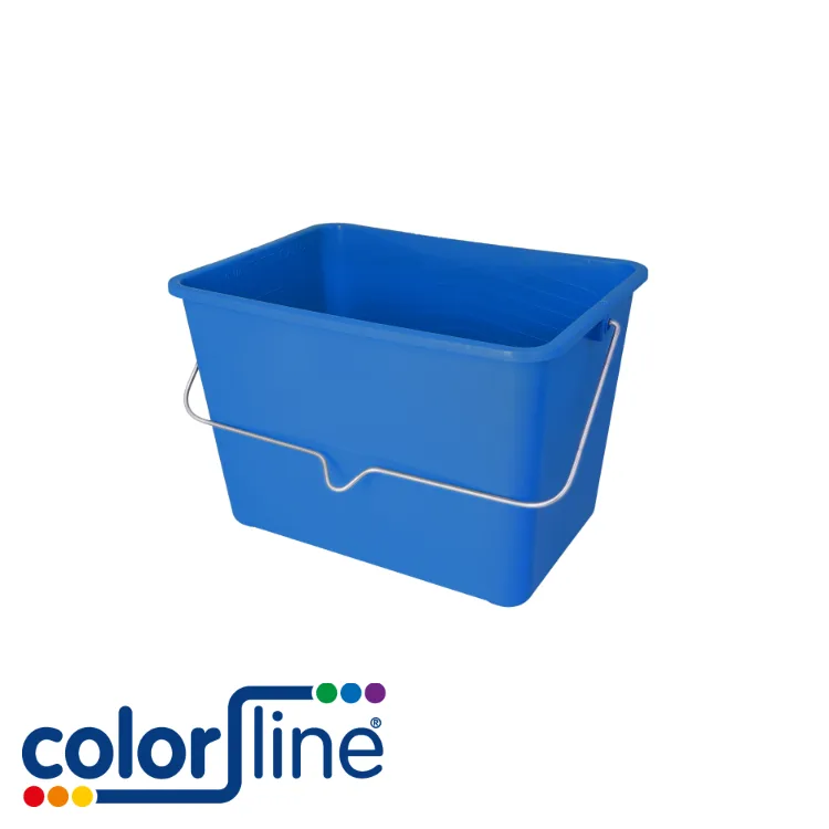 Seau à peinture - polypro, rectangulaire - 7 L - COLOR LINE