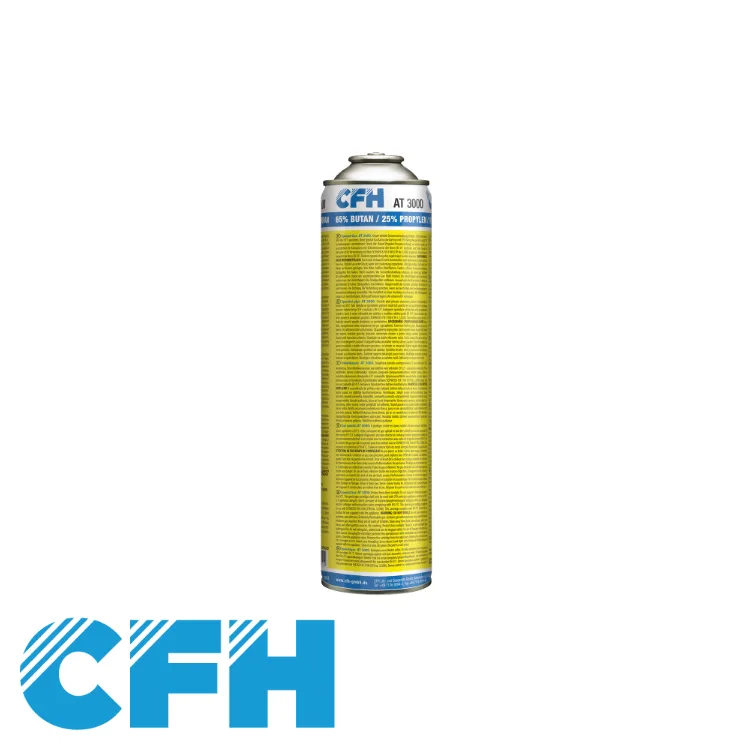 CFH Cartouche de gaz - AT 3000 - butane + propane + propylène, pour LAS-FIX SF 3100 - 330 g