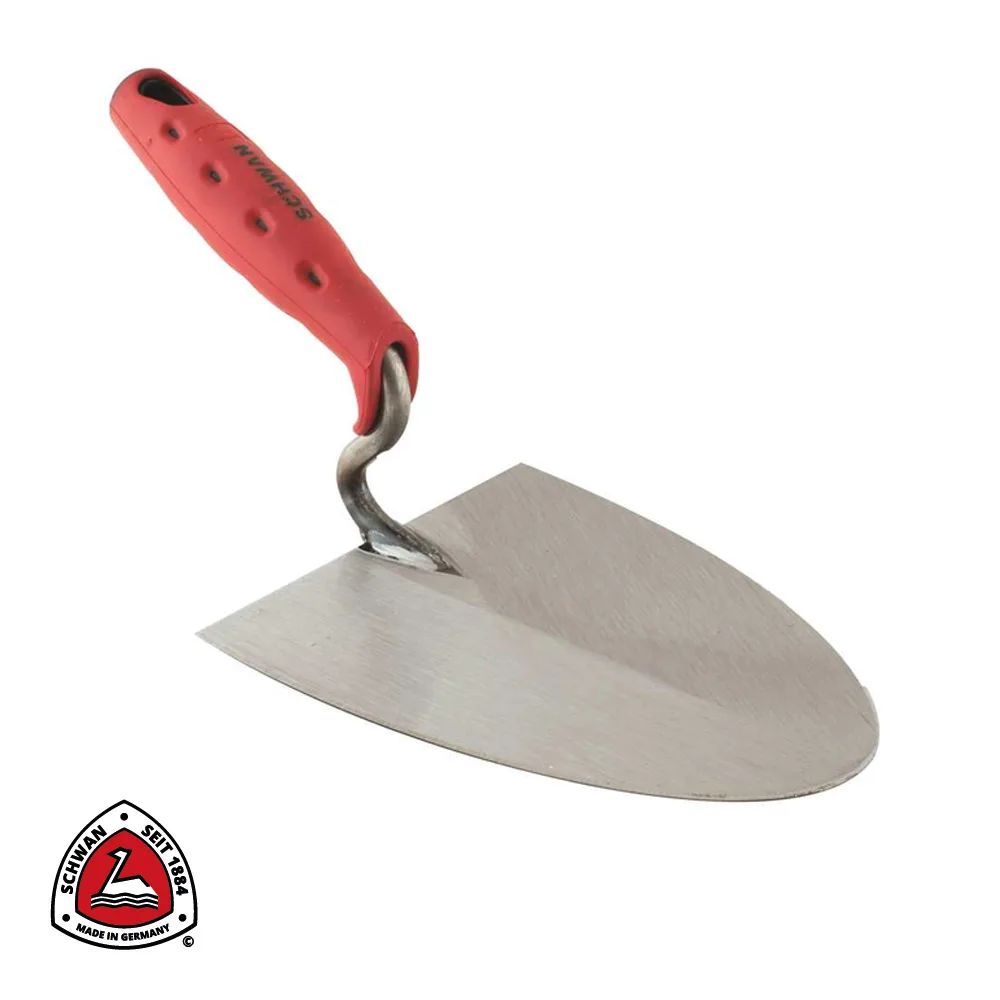 SCHWAN Truelle de maçon - model Floreffe, standard, soft-grip - 180 x 150 x 1,8 mm