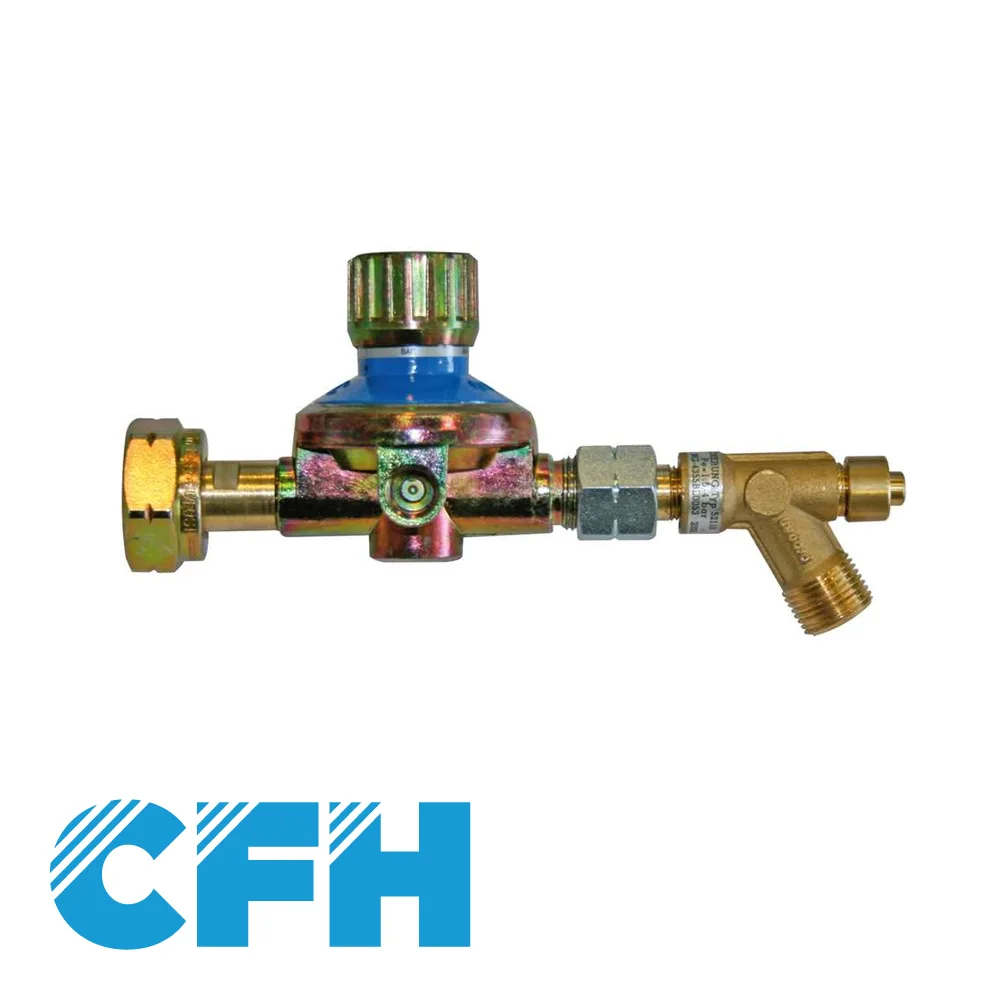 Détendeur - pression variable, valve de rupture, sortie 3/8" - 1-4 bar - CFH