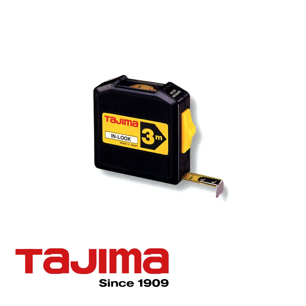 Mètre ruban - IN-LOOK, INL30MY, fenêtre - 3 m x 13 mm - TAJIMA
