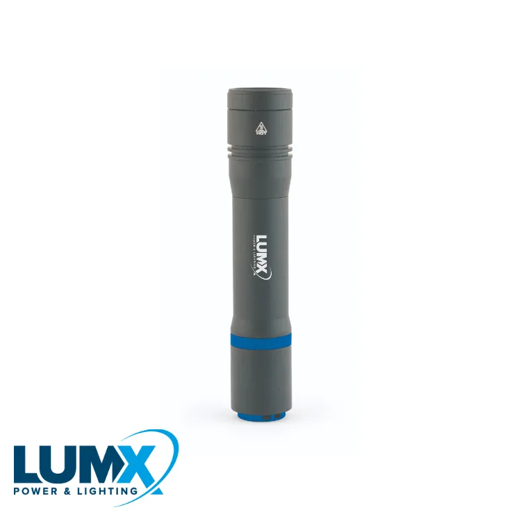 LUMX Lampe torche LED - T-900, rechargeable, 10 W, 900 lm, IP 64 (EX LM 15095)