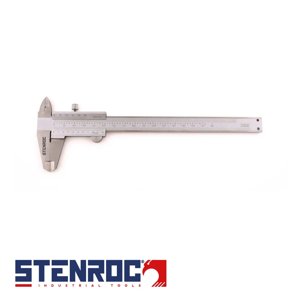 Pied à coulisse - inox - 0-150mm - STENROC