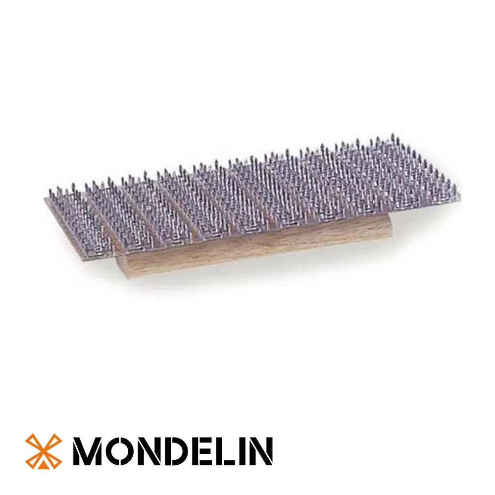 Taloche gratton - 480 pointes e 8 mm - 250 x 150 mm - MONDELIN