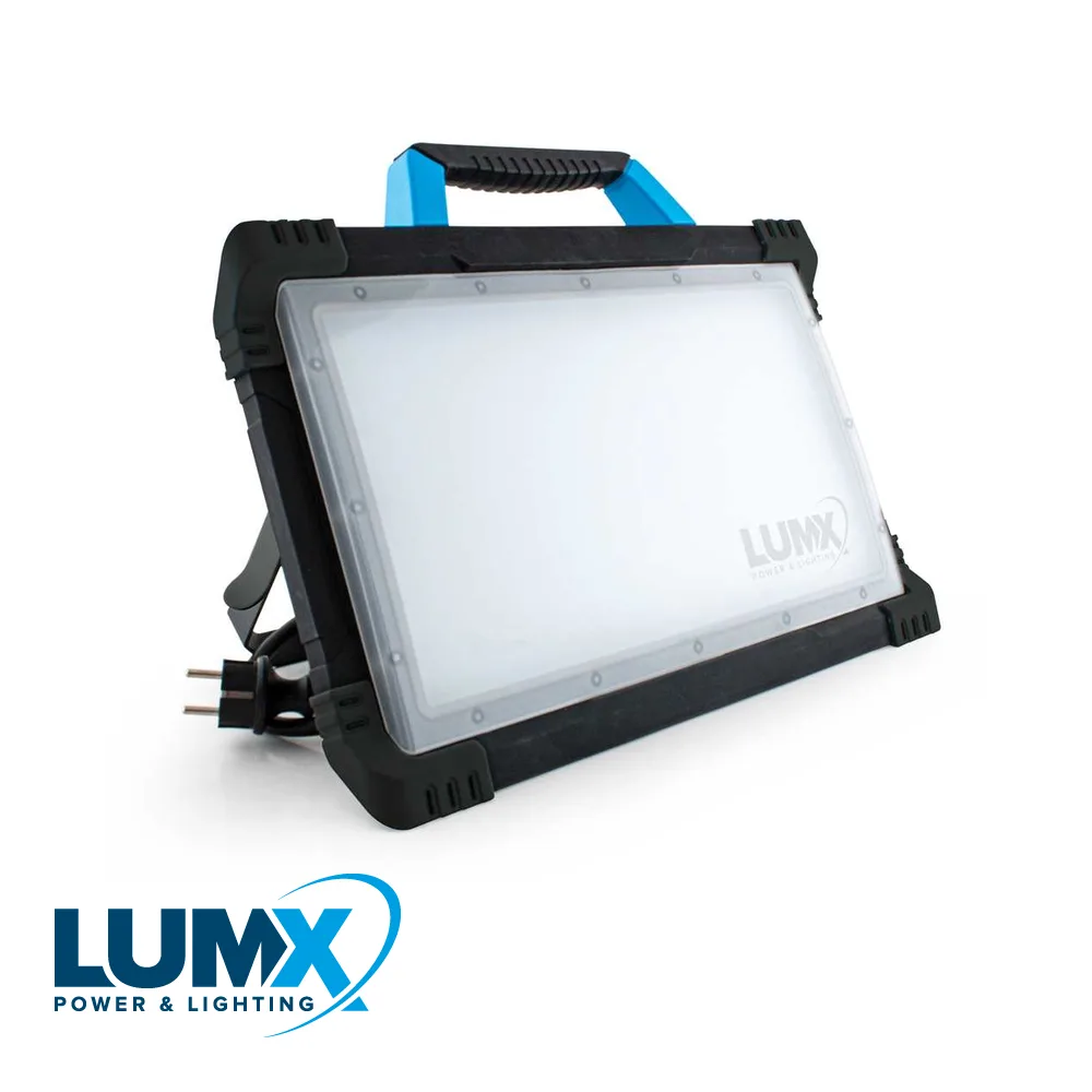 Lampe de chantier LED - GALAXY, 80 W, IP 54 - H07RN-F, 3 m - LUMX