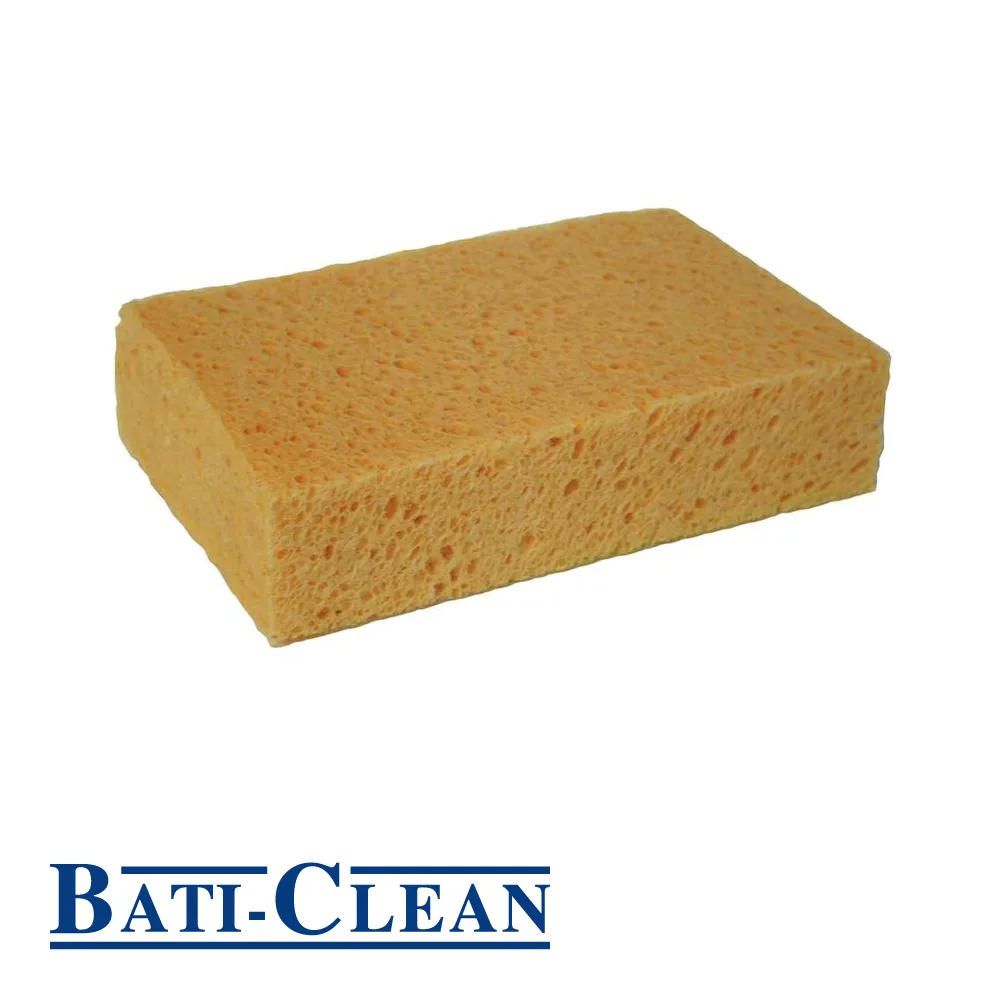 Eponge - végétale, viscose, super absorbante - 160 x 105 x 38 mm - BATI-CLEAN