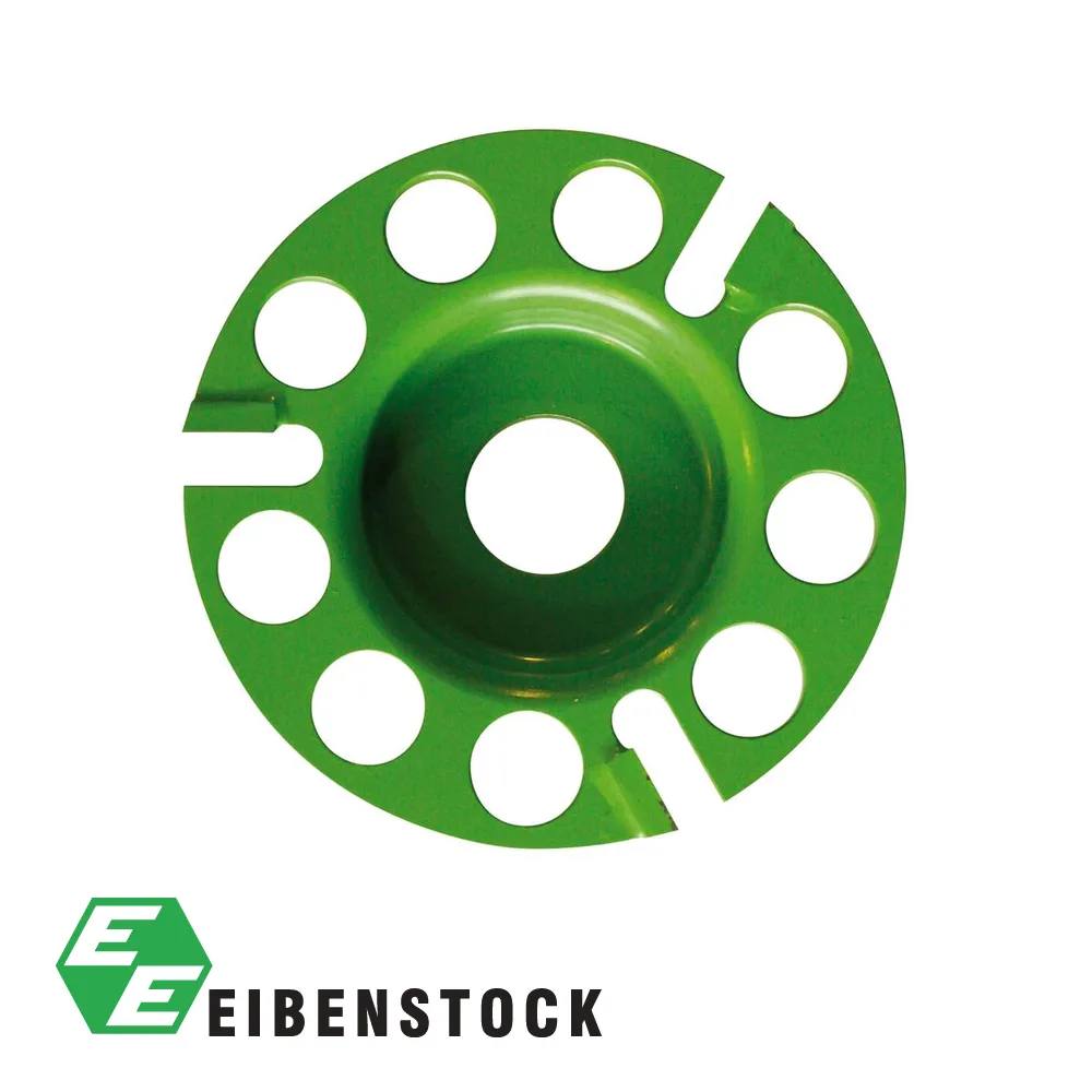 EIBENSTOCK Disque abrasif - carbide, pour EOF 100, surfaces en bois - Ø 100 mm
