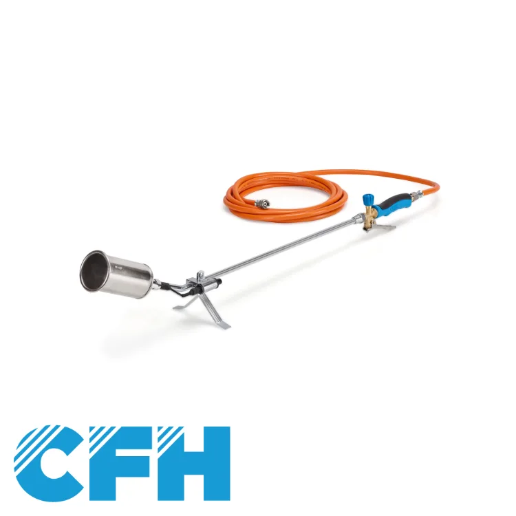 Set à roofing - PZ 6500, Ø 60 mm, piëzo, tuyau 5 m - 930 mm - CFH