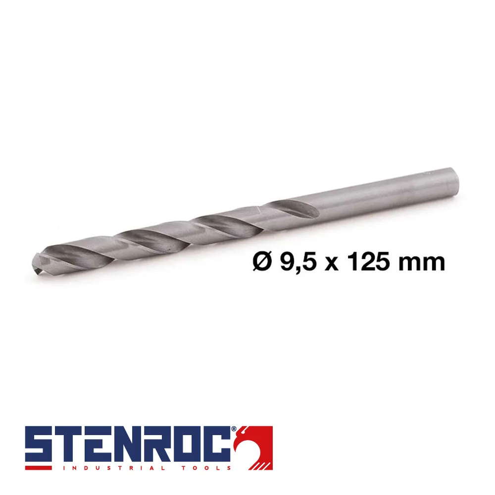 Foret à métaux - HSS Premium DIN 338, box, prix par 10 pc. - 9,5 mm - STENROC