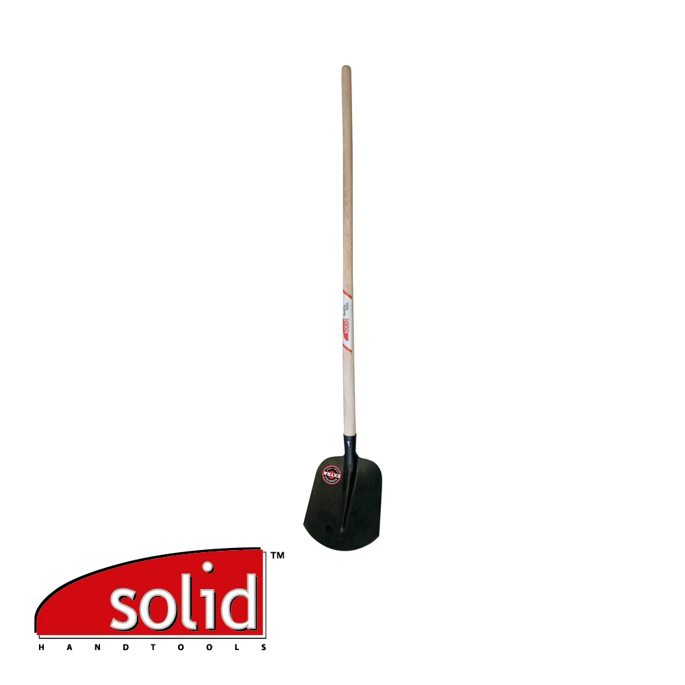 SOLID XTREME Pelle à sable - nr. 2, trempée extra, 240 mm, manche frêne, Ø 40 mm - 1300 mm