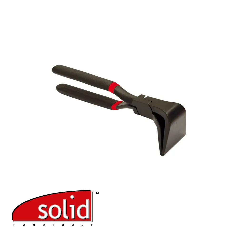 Plooitang - gebogen 90° - 60 mm - SOLID