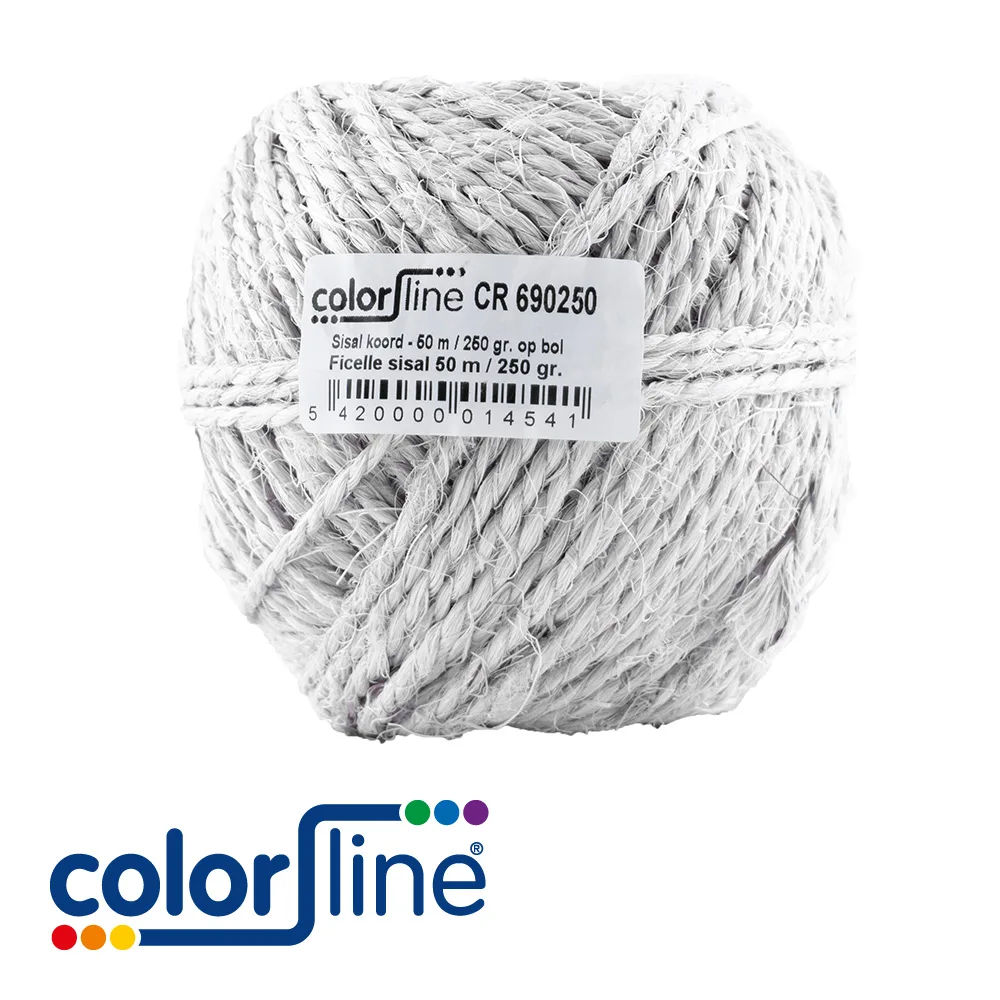 Ficelle d'emballage - sisal - 50 m - COLOR LINE
