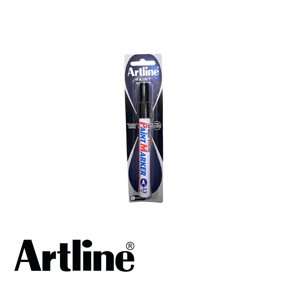 Paint marker - 400 XF, noir, pointe ronde, blister - 2,3 mm - ARTLINE