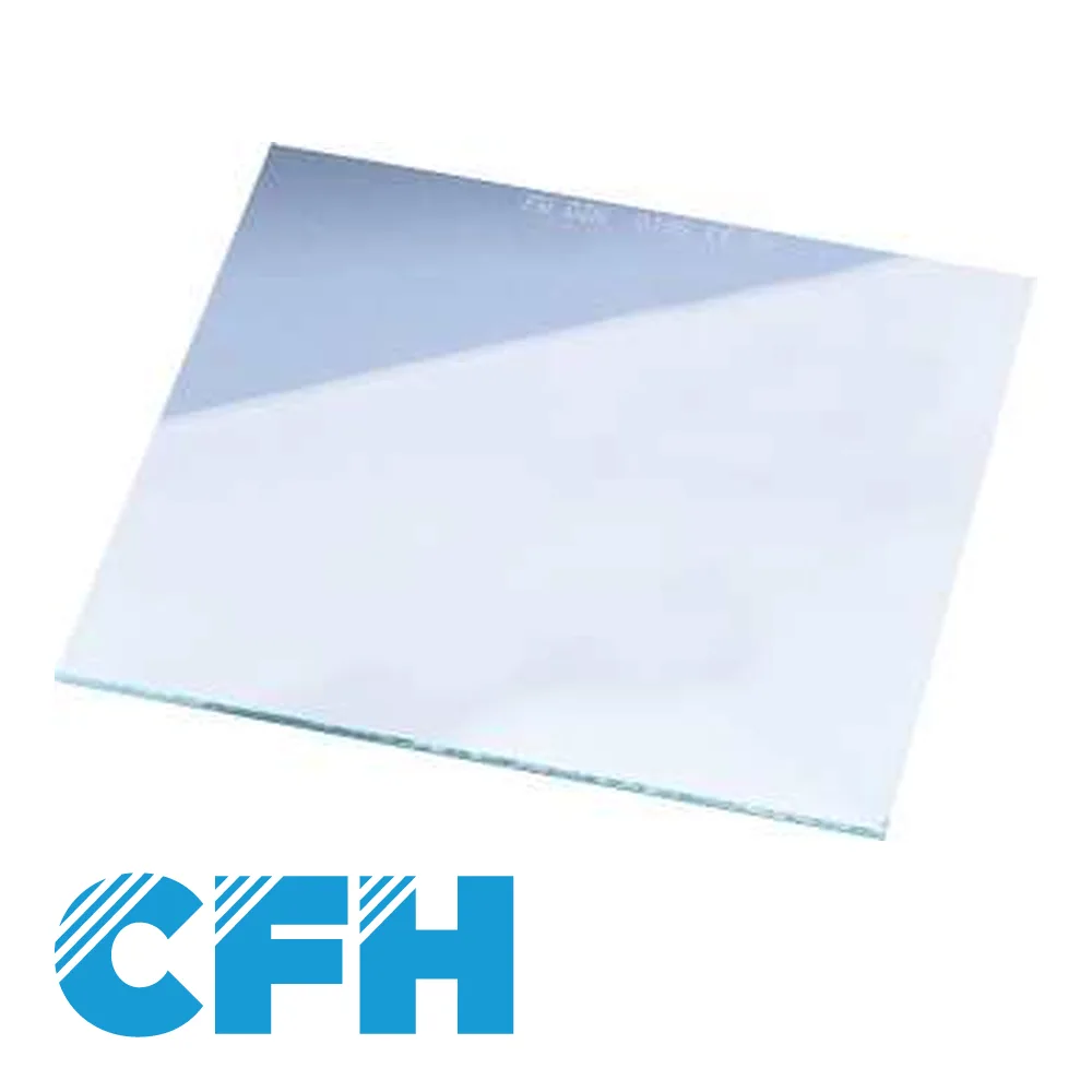 Verre de protection frontale - VG 534, incolore, prix par 5 pc. - 90 x 110 mm - CFH