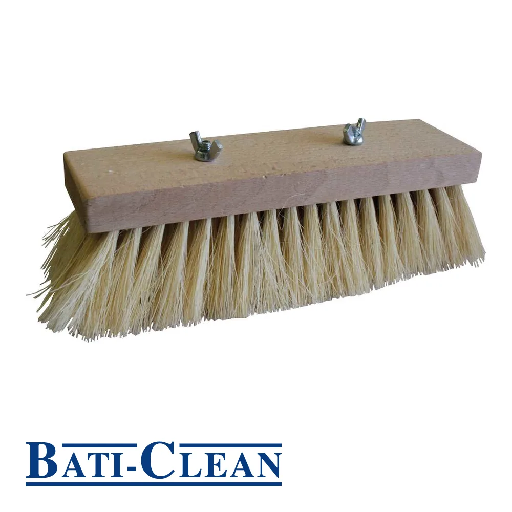 Brosse à asphalte - fibres tampico plats, vis - 230 mm - BATI-CLEAN