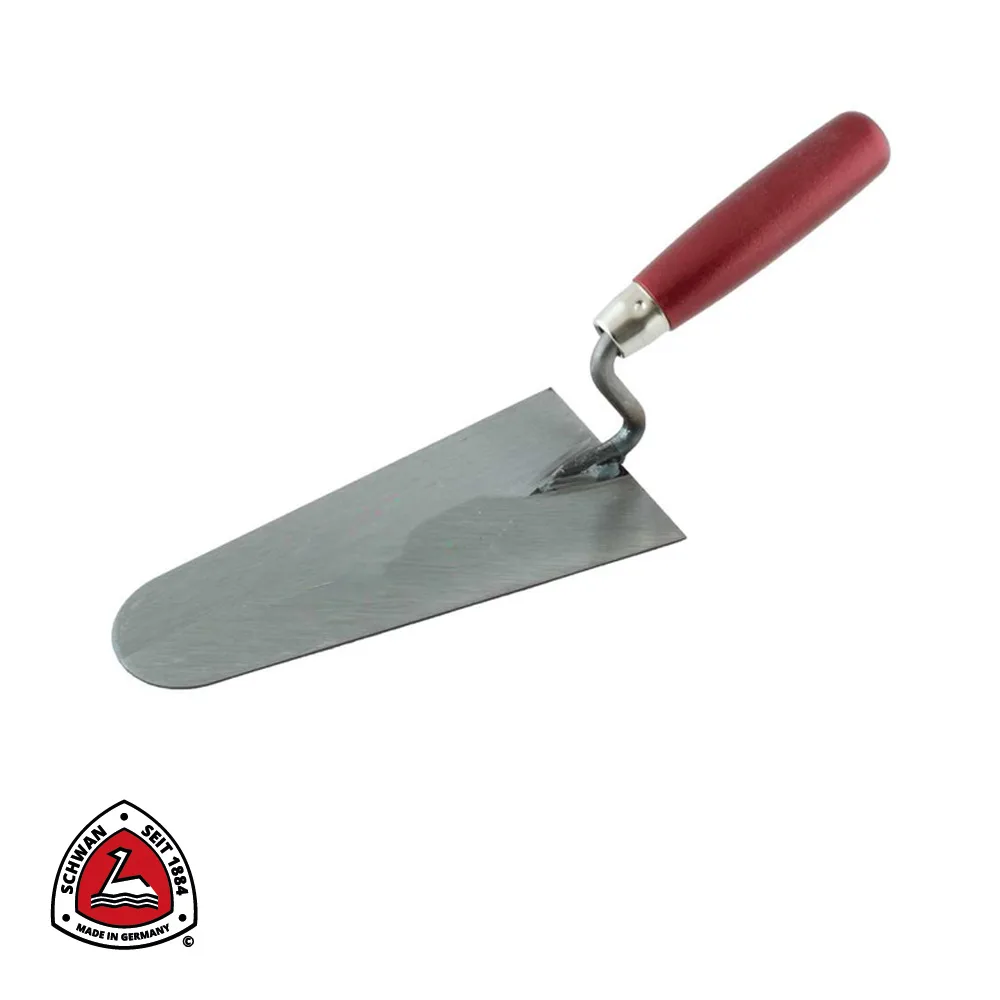 Truelle à polir - professionnel, nez arrondi - 155 x 85 x 1,2 mm - SCHWAN