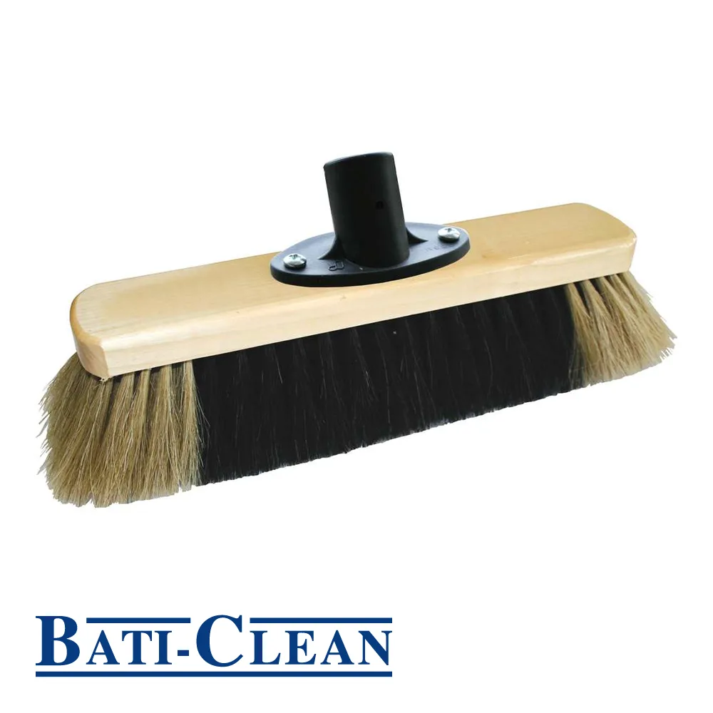 Balai de chambre - soies grises 2" - 280 mm - BATI-CLEAN