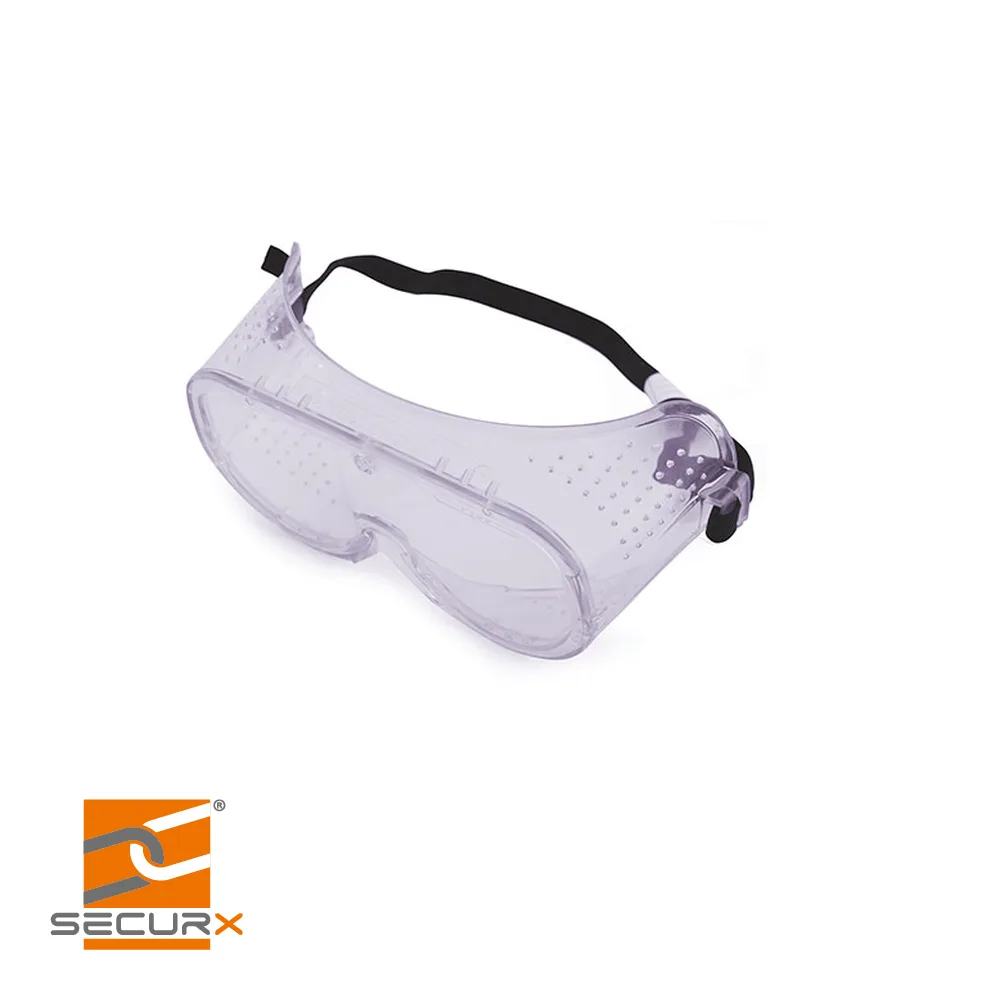 Lunettes masque - CASTOR CLEAR, PC+, UV - SECURX (EX SX 304005)