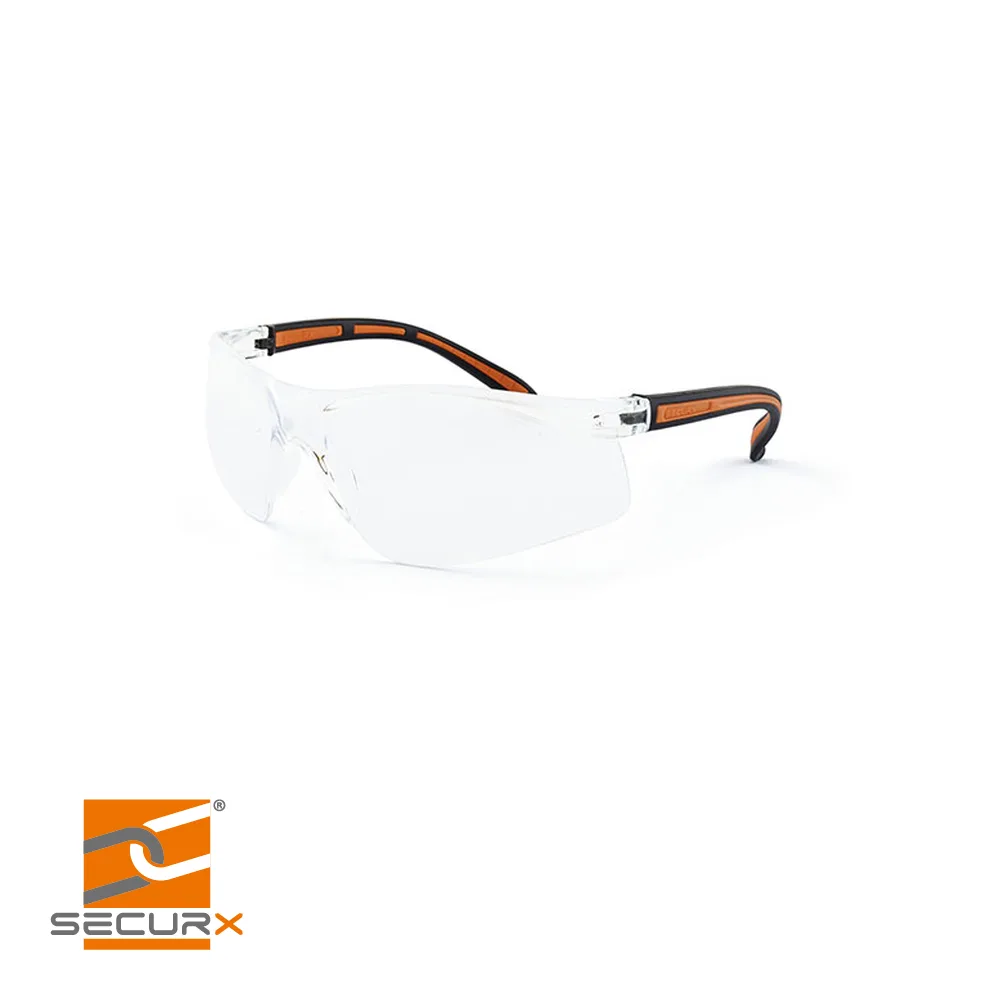 Lunettes de sécurité - PEGASI CLEAR, PC+, AS, UV - SECURX