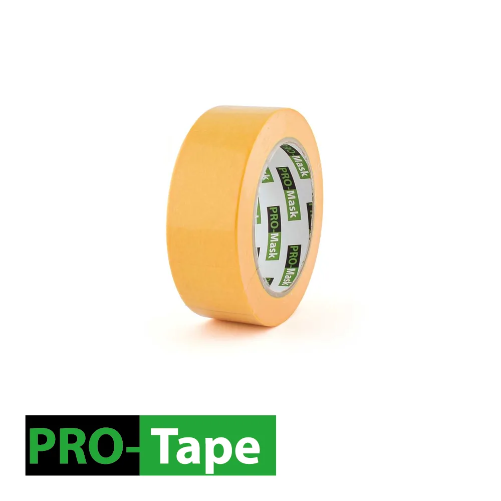 Tape de masquage - PRO-MASK GOLD PLUS, jaune - 38 mm x 50 m - PRO-TAPE