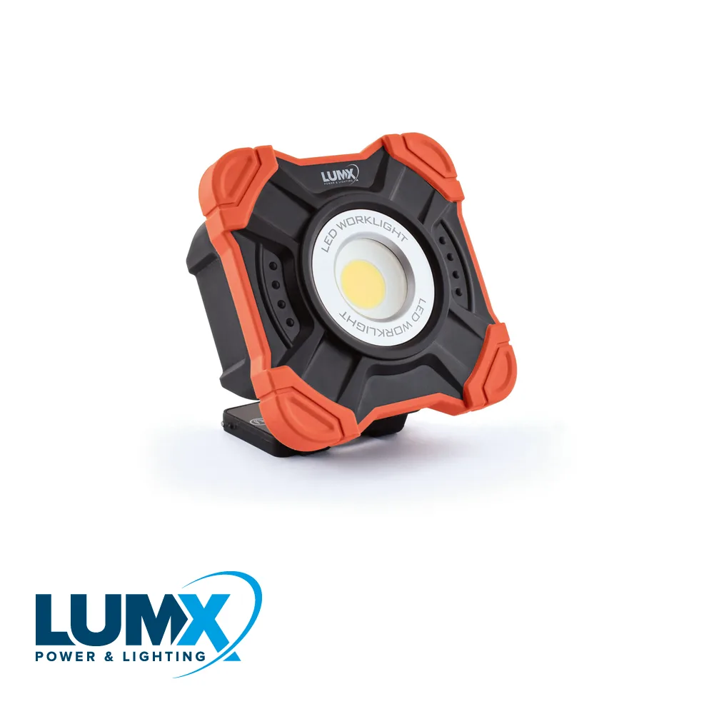 Lampe de chantier LED - XS-10, rechargeable, 10 W, IP 54 - LUMX