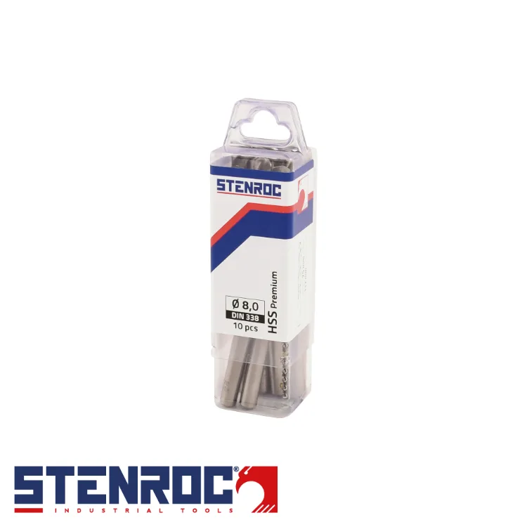 Foret à métaux - HSS Premium DIN 338, box, prix par 10 pc. - 6,8 mm - STENROC