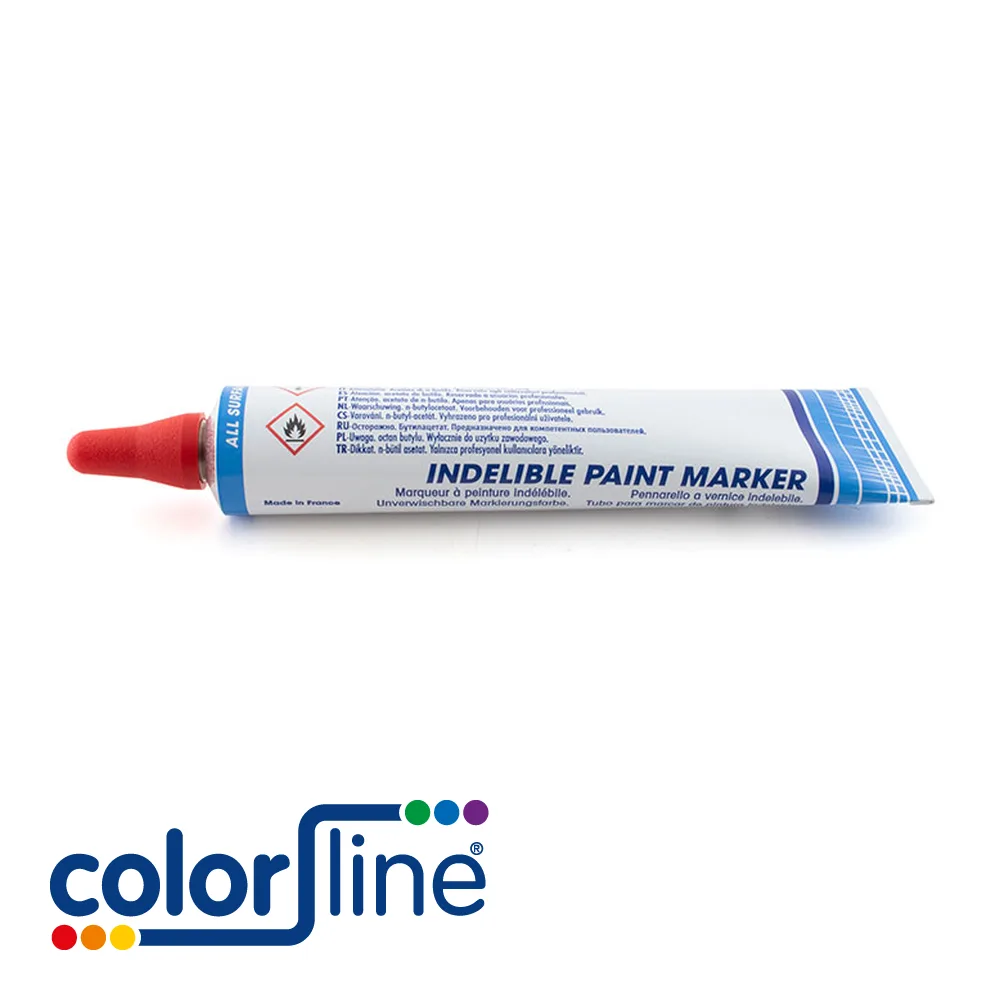 Tube marqueur - COLORBOY, rouge - 3 mm - COLOR LINE