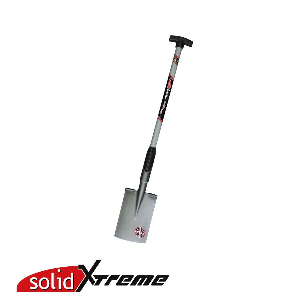 SOLID XTREME Bêche à rebords - modèle Brabant, 280 mm, F8100 manche-T fibre- 900 mm