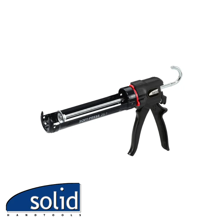 Pistolet à silicone - SOFT-PRESS, 360°, 16:1 - 310 ml - SOLID (EX CX 850375)