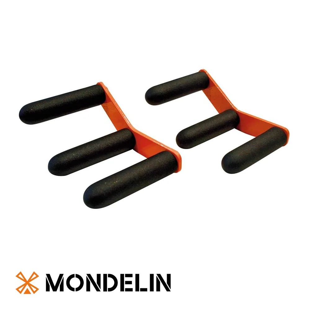 Poignées de transport - acier, pour plaques de plâtre, par 2 pc. - MONDELIN