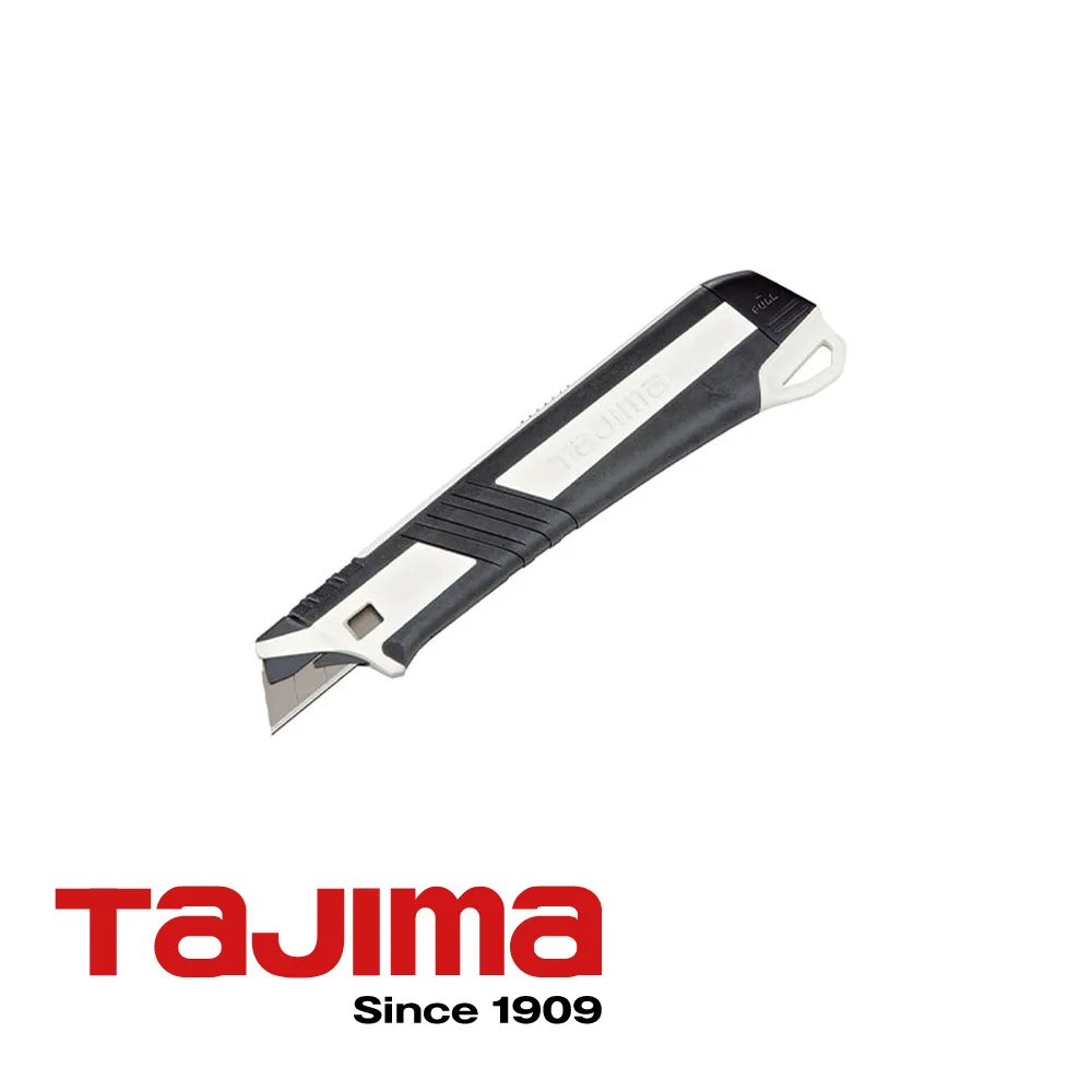 Cutter - PREMIUM R/L, auto-lock, poignée prolongée - 18 mm - TAJIMA