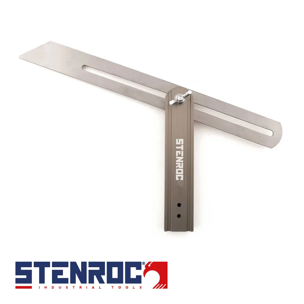 Fausse équerre - lame aluminium - 300 mm - STENROC